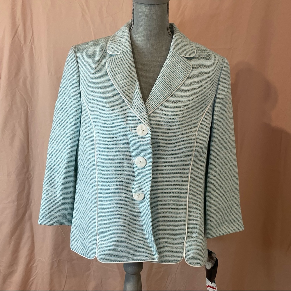 2 piece jacket and skirt